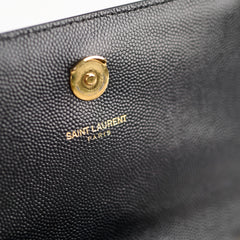 Saint Laurent Kate Small Black Grain