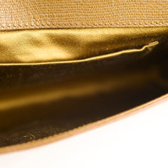 Saint Laurent Chyc Clutch Tan