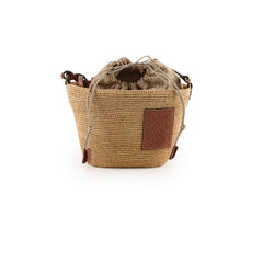 Loewe Pochette Mini Raffia Crossbody