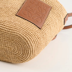 Loewe Pochette Mini Raffia Crossbody