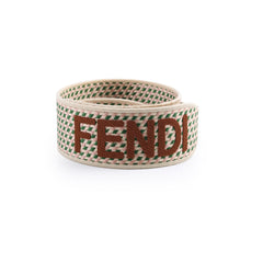 Fendi Canvas Strap Pink/Green