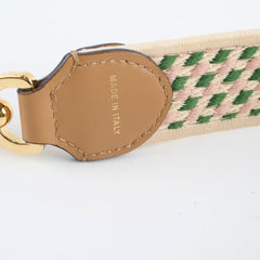 Fendi Canvas Strap Pink/Green