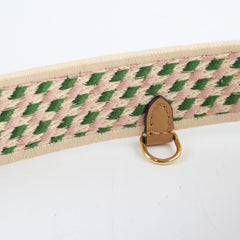 Fendi Canvas Strap Pink/Green