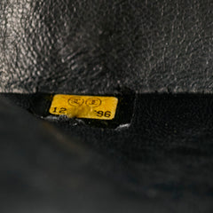 Chanel Medium/Large Caviar Classic Double Flap GHW Black
