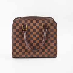 Louis Vuitton Damier Ebene Triana Top Handles Bag
