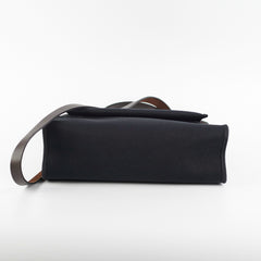 Hermes Herbag 31 Black/Ebene R Square Stamp