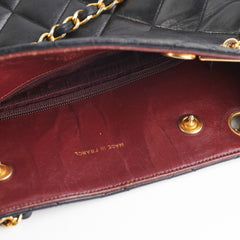 Chanel Vintage CC Locket Chain Tote Bag Black