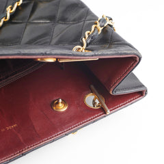 Chanel Vintage CC Locket Chain Tote Bag Black