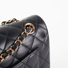 Chanel Classic Flap Small Rose Gold - Microchipped