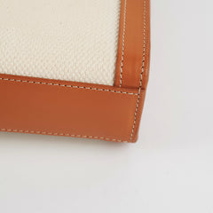 ITEM 13 - Celine Mini Vertical Cabas Canvas Logo Tote