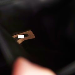 Chanel Vintage Square Mini Black Lambskin Belt Bag Size 70