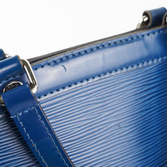 Louis Vuitton Brea Blue Epi MM