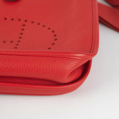 Hermes Evelyne 29 Togo Red A Stamp