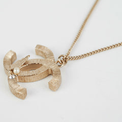 Chanel Coco Mark Logo Long Necklace Costume Jewellery (reversible)