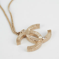 Chanel Coco Mark Logo Long Necklace Costume Jewellery (reversible)