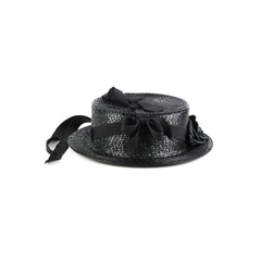 Chanel Black Vintage Hat