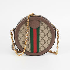 Gucci Ophidia GG Round Shoulder Bag