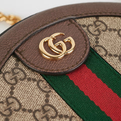 Gucci Ophidia GG Round Shoulder Bag