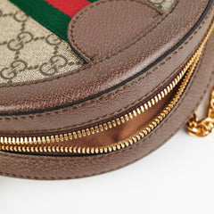 Gucci Ophidia GG Round Shoulder Bag