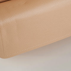 Chanel Classic Double Flap Jumbo Beige Caviar Bag