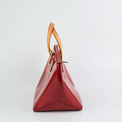 Louis Vuitton Bellevue PM Vernis Red