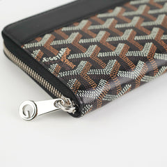 Goyard Matignon GM Long Black Wallet