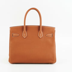Hermes Birkin 30 Gold Togo -Stamp Y 2020