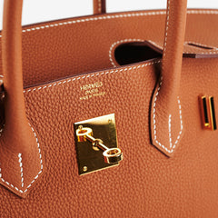 Hermes Birkin 30 Gold Togo -Stamp Y 2020