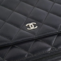 Chanel Wallet on Chain WOC Black