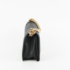 Chanel Caviar Old Medium Boy Black
