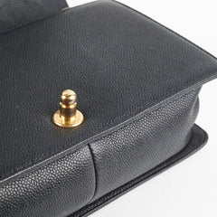 Chanel Caviar Old Medium Boy Black