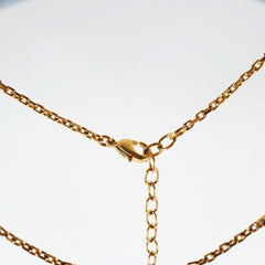 Christian Dior Multicolour Rhinestone Logo Necklace Costume Jewellery