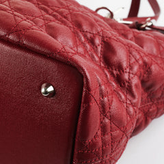 Christian Dior Burgundy Tote