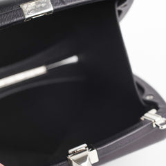 Hermes Clou Medor Clutch Bag Black Y Stamp