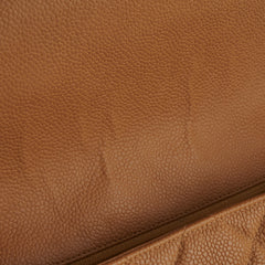 Chanel Vintage Square Caviar Beige Bag
