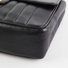 ITEM 33 - Chanel Vintage Caviar Jumbo Black