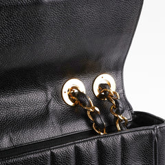 ITEM 33 - Chanel Vintage Caviar Jumbo Black