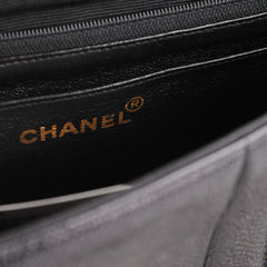 ITEM 33 - Chanel Vintage Caviar Jumbo Black