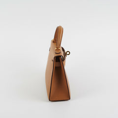 HOLD Hermes Special Order Mini Kelly 2 Biscuit Verso - U stamp