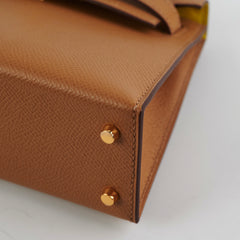 HOLD Hermes Special Order Mini Kelly 2 Biscuit Verso - U stamp