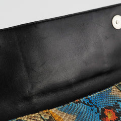 Chanel Multicolour Python Handstasche