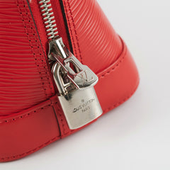 Louis Vuitton Alma BB Epi Red Shoulder Bag