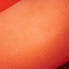 Hermes Birkin 35 Clemence Orange O Square Stamp