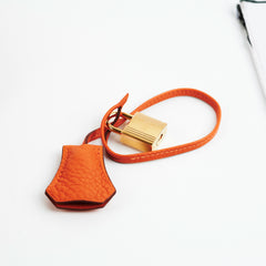 Hermes Birkin 35 Clemence Orange O Square Stamp
