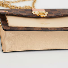 Louis Vuitton Vavin Wallet On Chain WOC Damier Ebene