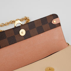 Louis Vuitton Vavin Wallet On Chain WOC Damier Ebene