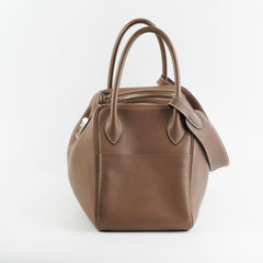 Hermes Lindy 34 Togo Etoupe Square K Stamp (2007)