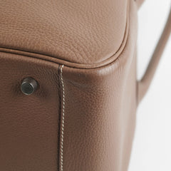 Hermes Lindy 34 Togo Etoupe Square K Stamp (2007)