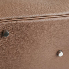 Hermes Lindy 34 Togo Etoupe Square K Stamp (2007)