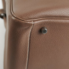 Hermes Lindy 34 Togo Etoupe Square K Stamp (2007)